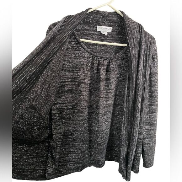 Glittery Blazer Tops for Women - Picture 1 of 7